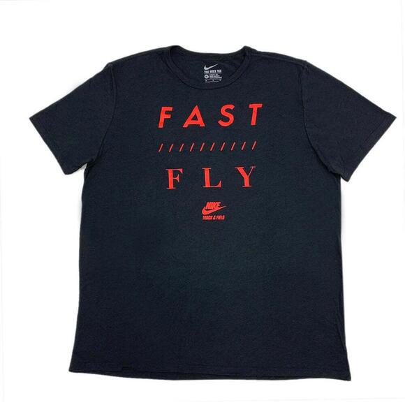 Nike Mens Track And Field Fast Fly Tee Size XL - Picture 1 of 3